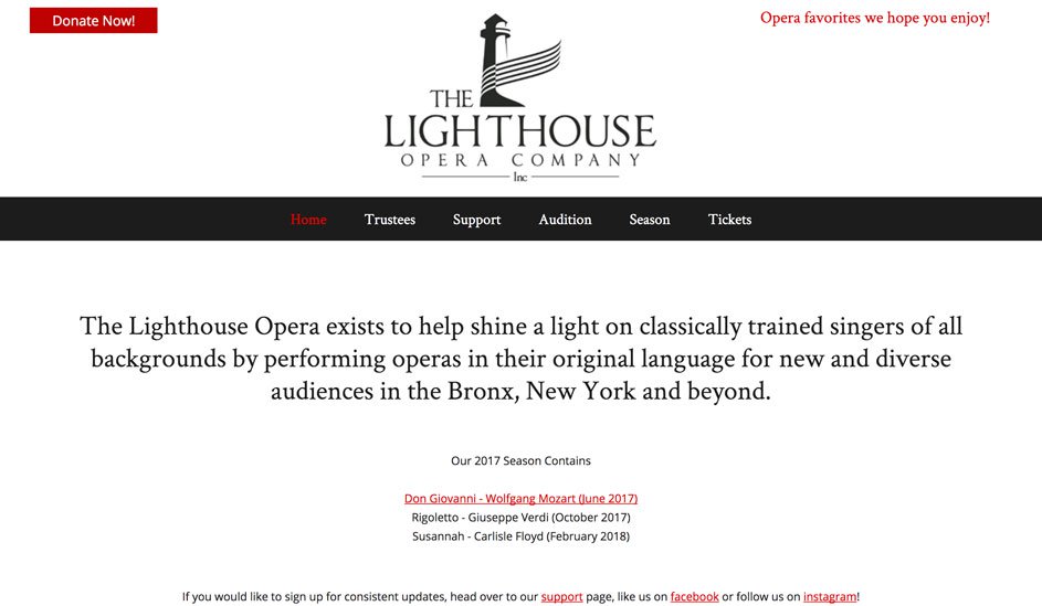 Lighthouse logo design page