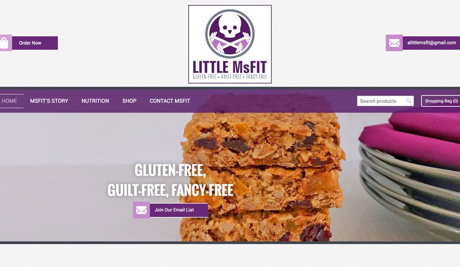 Little Msfit logo design page