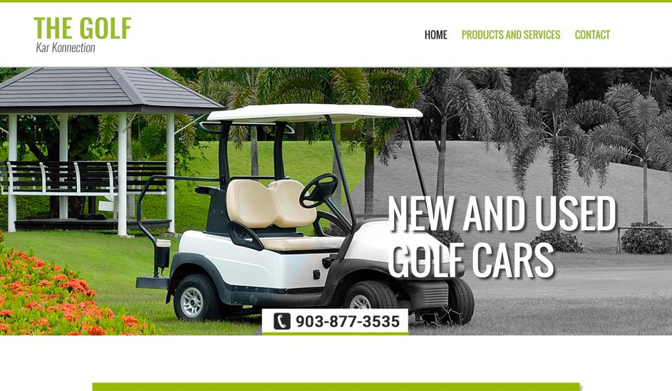 The Golf logo design page
